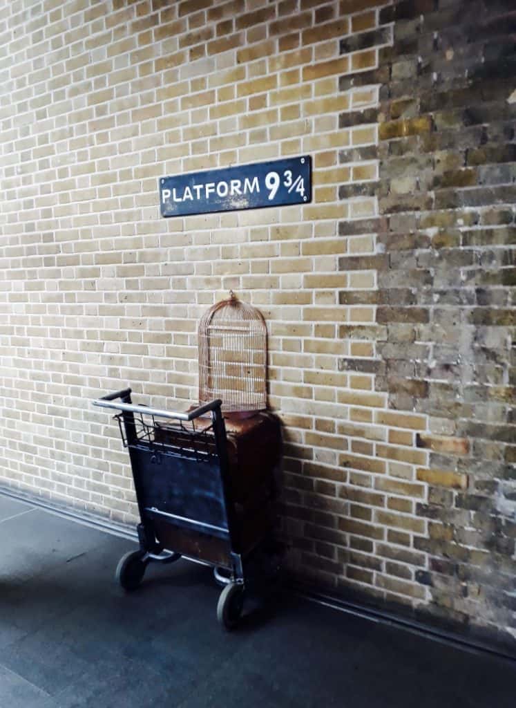 Reisverslag Londen deel 2 - Bezienswaardigheden + tips - Kings Cross Harry Potter platform 9¾