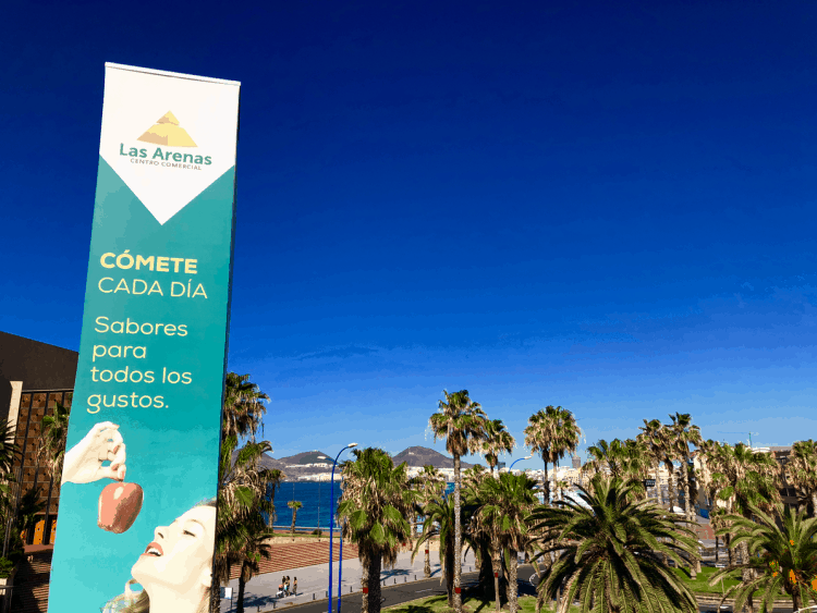 Emigreren Gran Canaria - Reisverslag Gran Canaria deel 3 - Las Palmas & Playa del Inglés - Shoppen in winkelcentrum Las Arenas