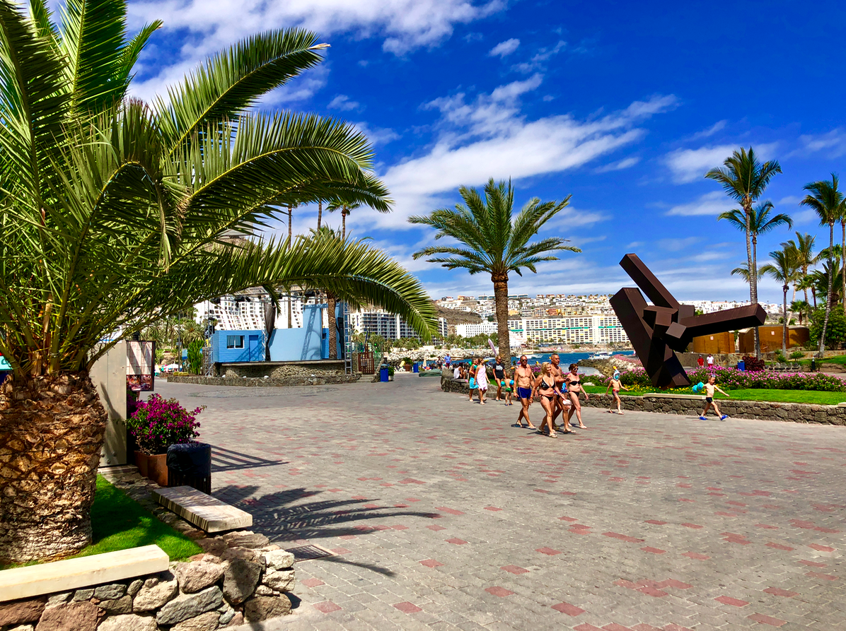 Emigreren Gran Canaria - 10 redenen waarom Gran Canaria de leukste vakantiebestemming is - Anfi del Mar promenade