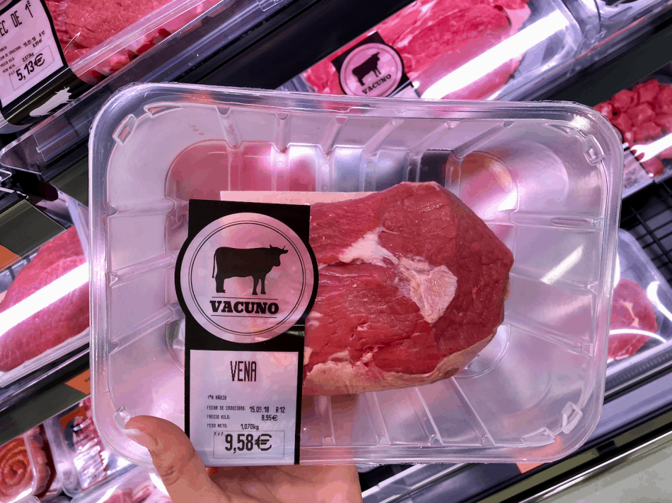 Emigreren Gran Canaria - De beste supermarkten in Gran Canaria - Vakantie tips - Vlees Mercadona Gran Canaria