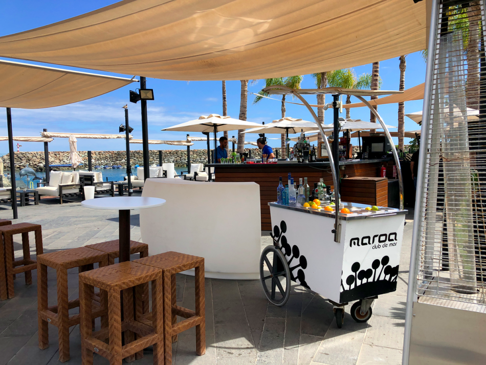 Emigreren Gran Canaria - Restaurant tips - Mijn top 10 restaurants in Gran Canaria - Maroa Beach Club Anfi Arguineguin