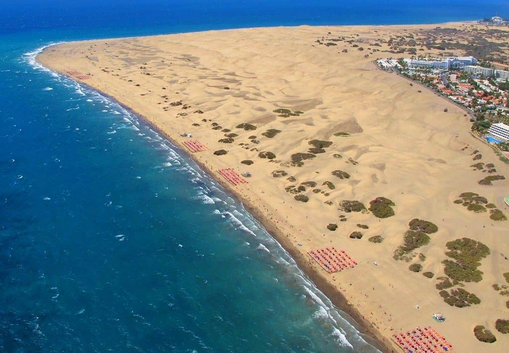 Emigreren Gran Canaria - Wanneer moet je vooral niet emigreren naar Gran Canaria - Zuidkust Playa del Ingles en Maspalomas Gran Canaria - Bengt Nyman via Flickr