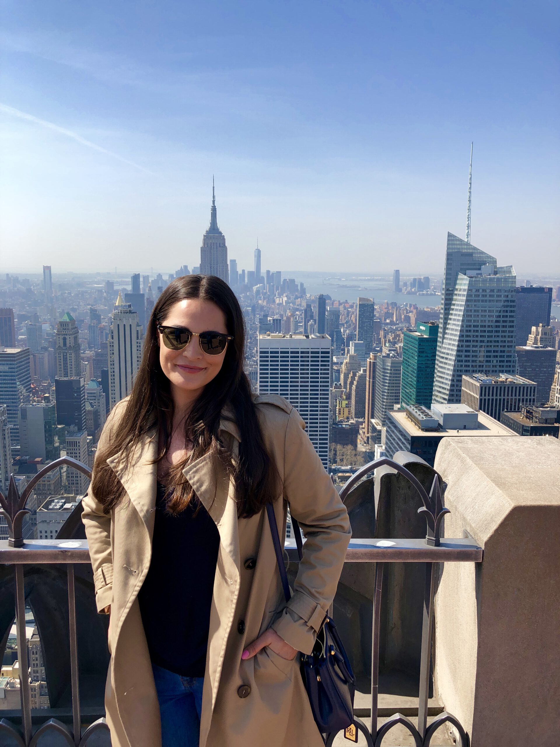 Melissa Top of the Rock Rockefeller Center New York - Hoogtepunten van New York – Amerika trip deel 1