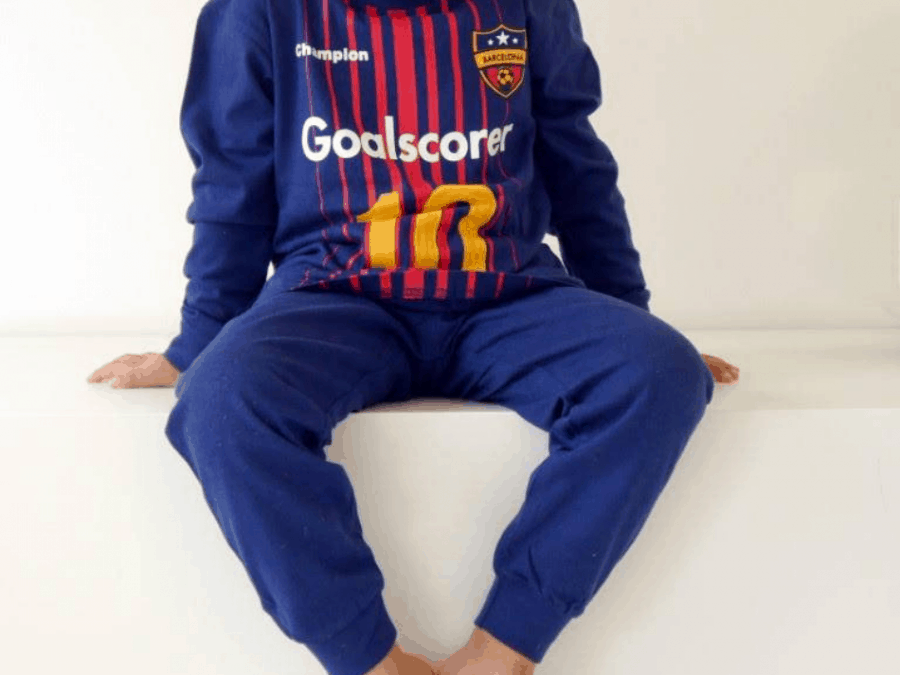 Barcelona kinderpyjama winnen