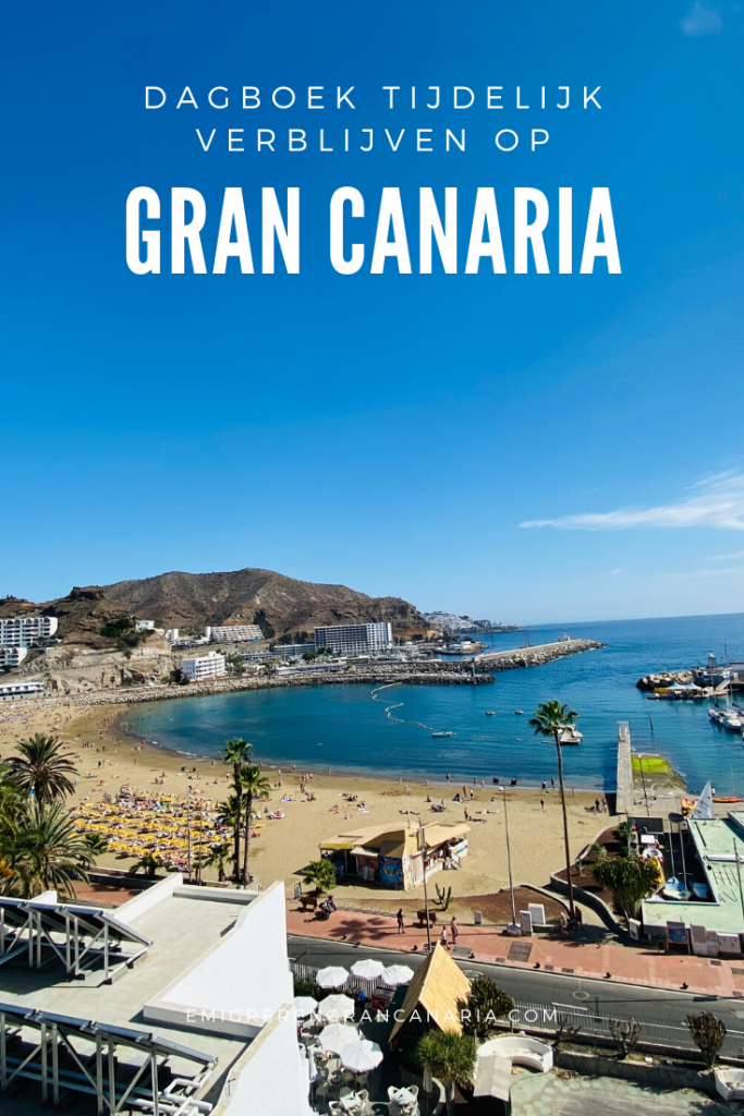 Dagboek tijdelijk op Gran Canaria verblijven